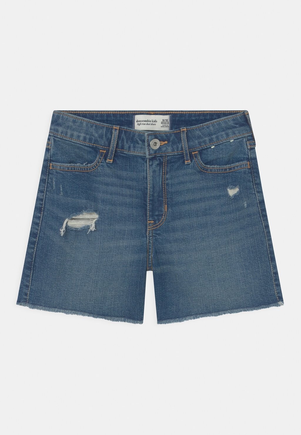 

Джинсовые шорты DAD Abercrombie & Fitch, цвет blue denim