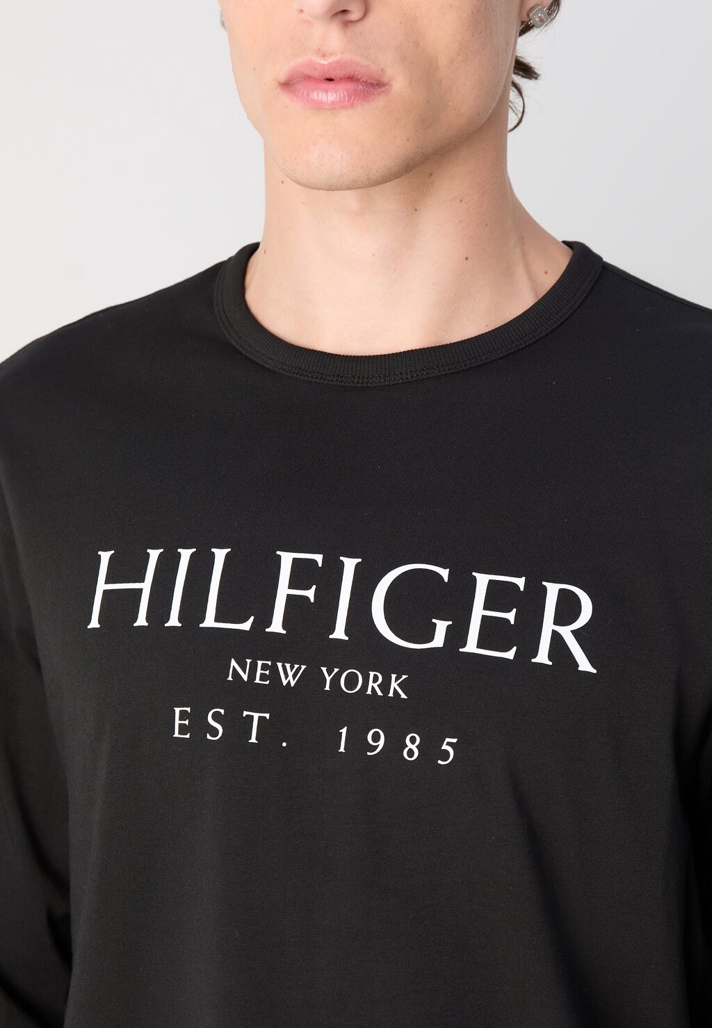 

Топ с длинными рукавами BIG TEE Tommy Hilfiger, черный