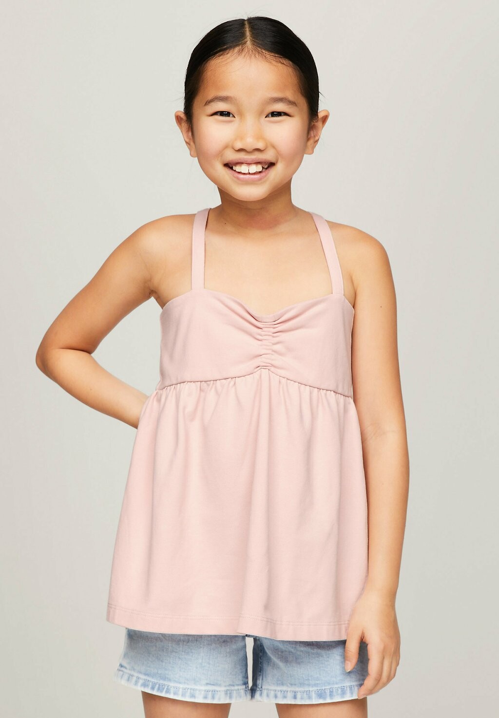 

Топ GLOBAL CROSSOVER Tommy Hilfiger, цвет whimsy pink