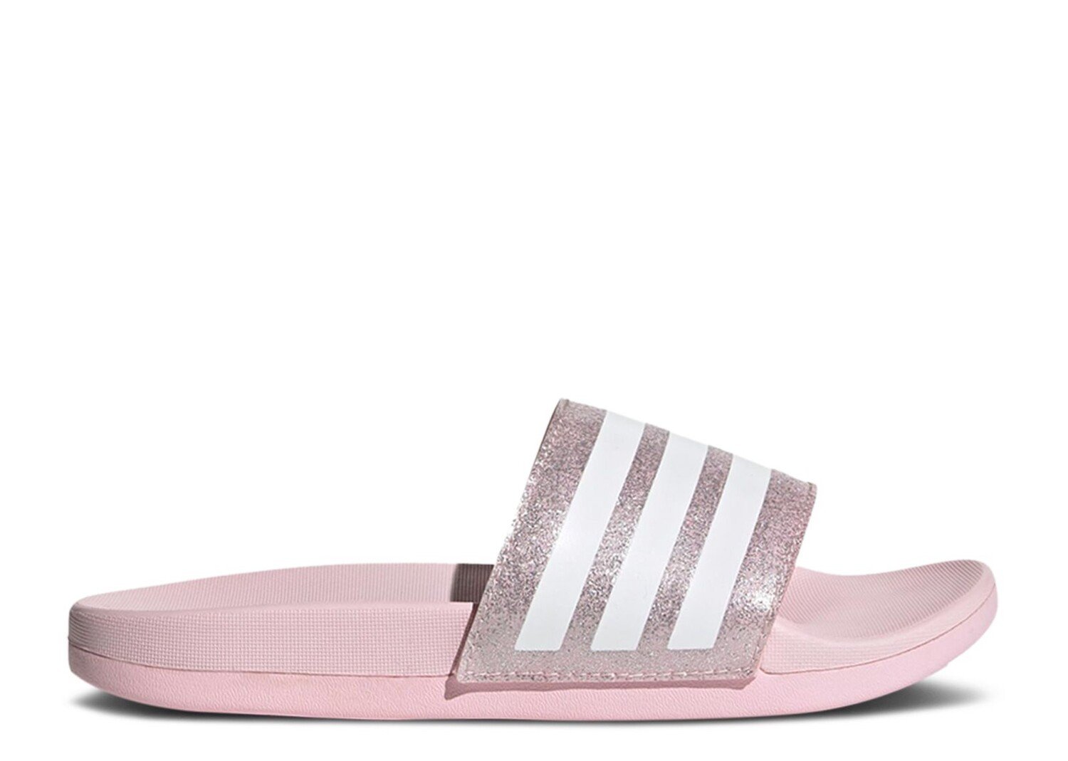 

Кроссовки adidas Adilette Comfort Slide J 'Clear Pink Glitter', розовый