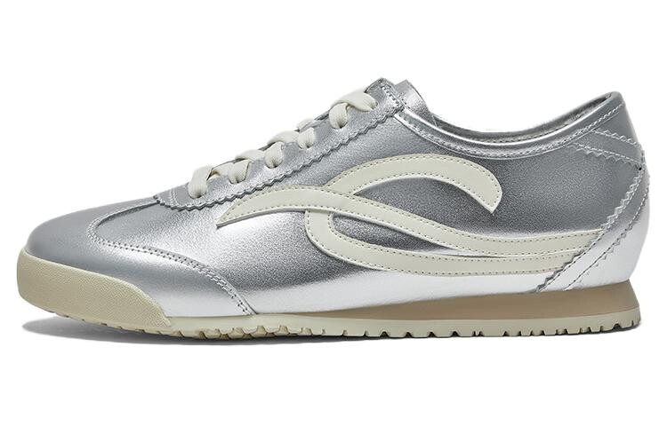 

Кроссовки для образа жизни Женские низкие Basto, цвет Silver/off-white