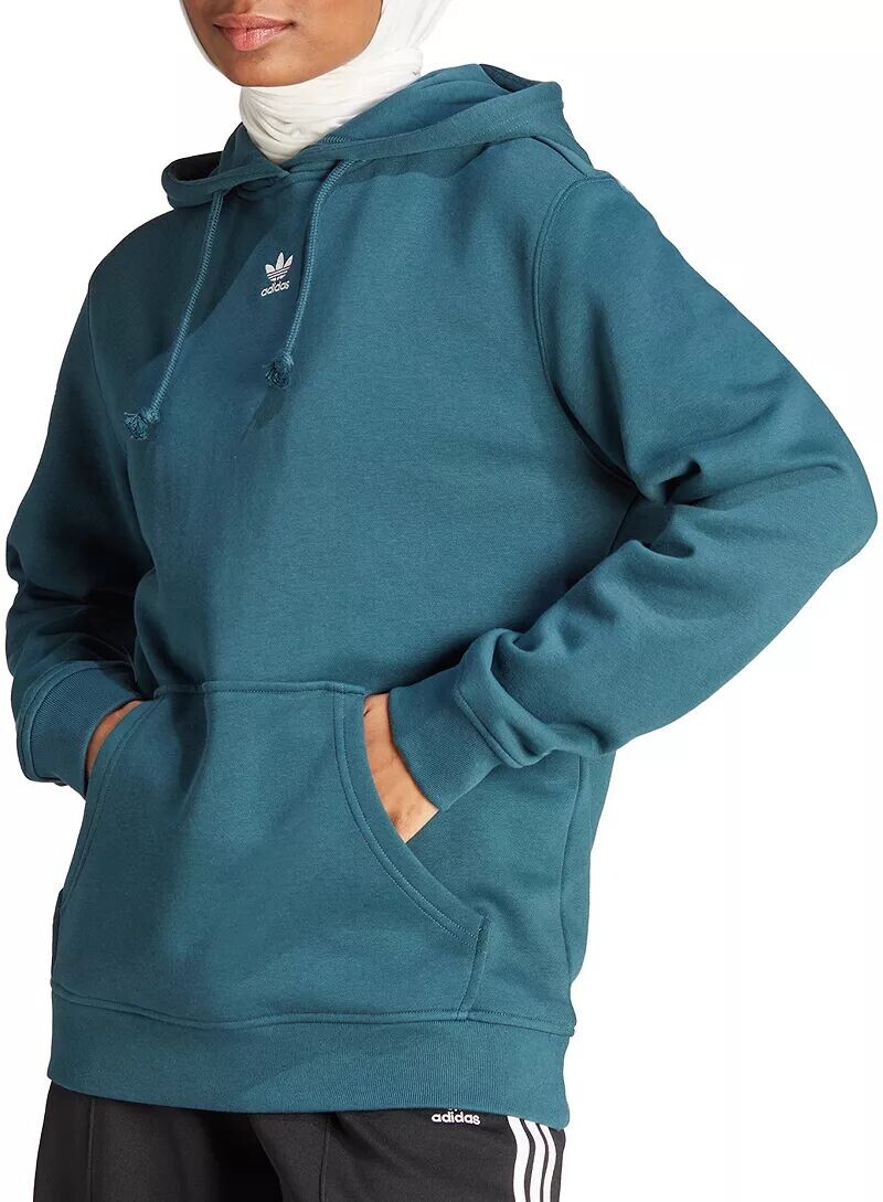 

Женская флисовая худи Adidas Originals Adicolor Essentials