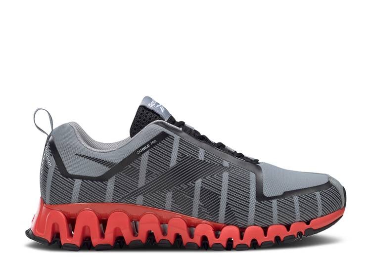 

Кроссовки Reebok ZIGWILD TRAIL 6 'GREY DYNAMIC RED', серый