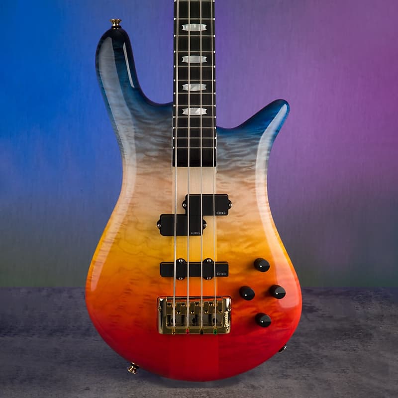 Басс гитара Spector Euro4 LT Bass Guitar - Grand Canyon Gloss - CHUCKSCLUSIVE - #21NB18452 цена и фото