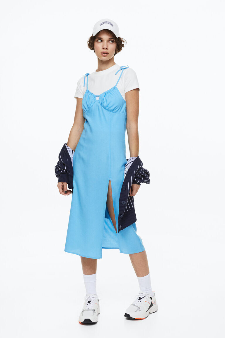 

Платье без рукавов H&M, синий