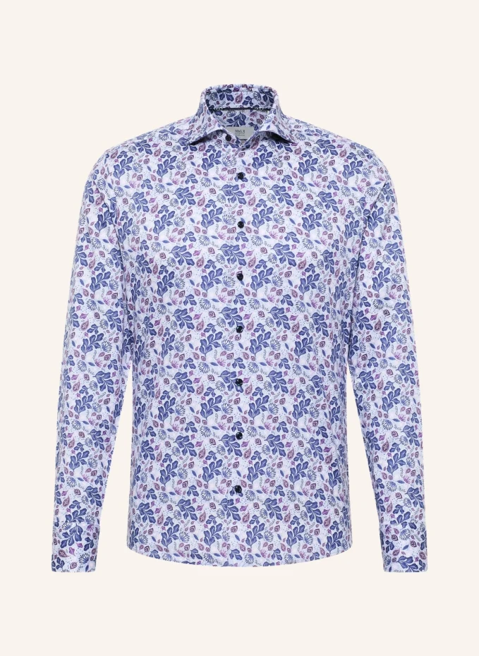 

Рубашка slim fit Eterna, синий