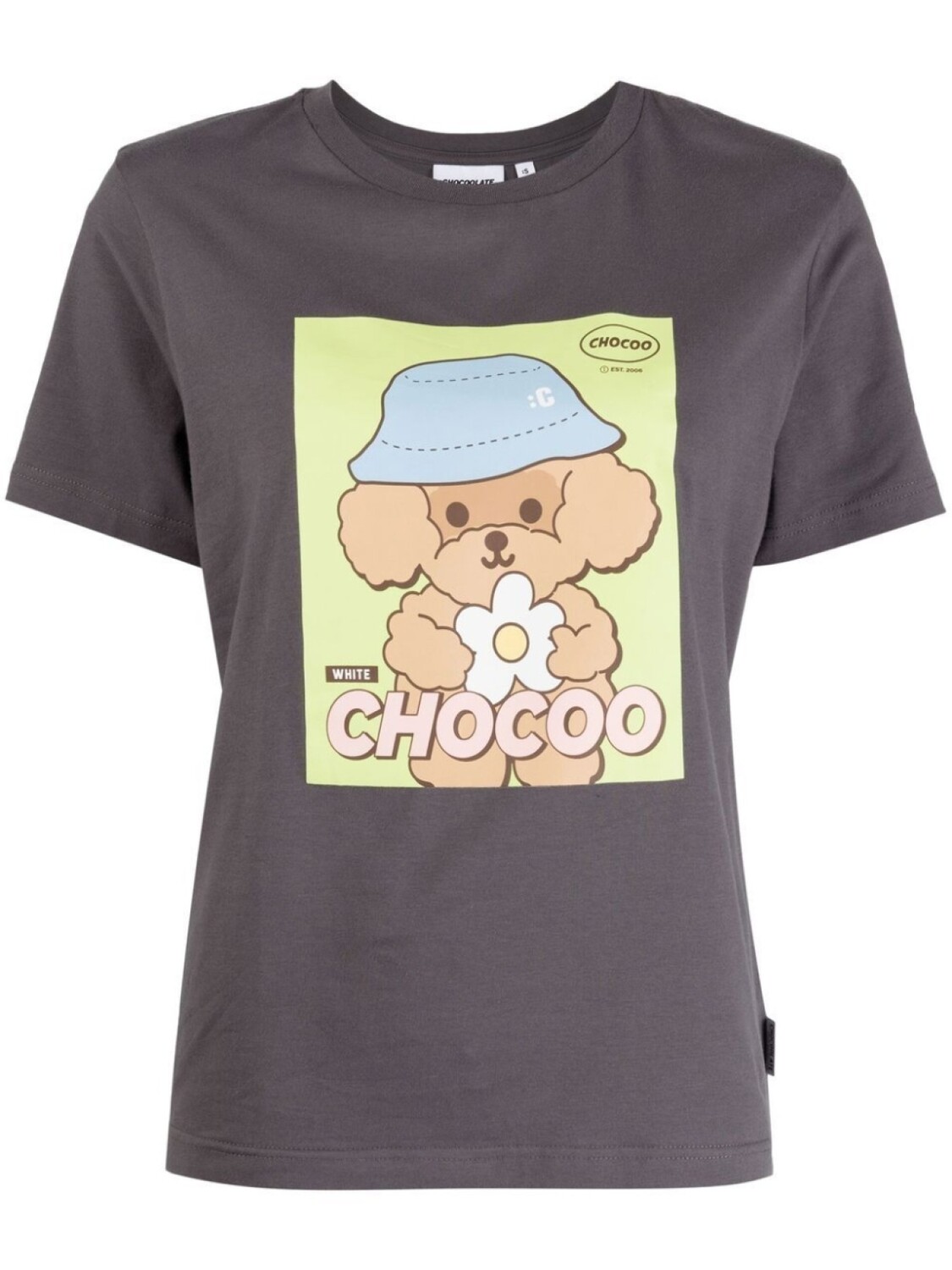 

Chocoolate футболка с логотипом, серый