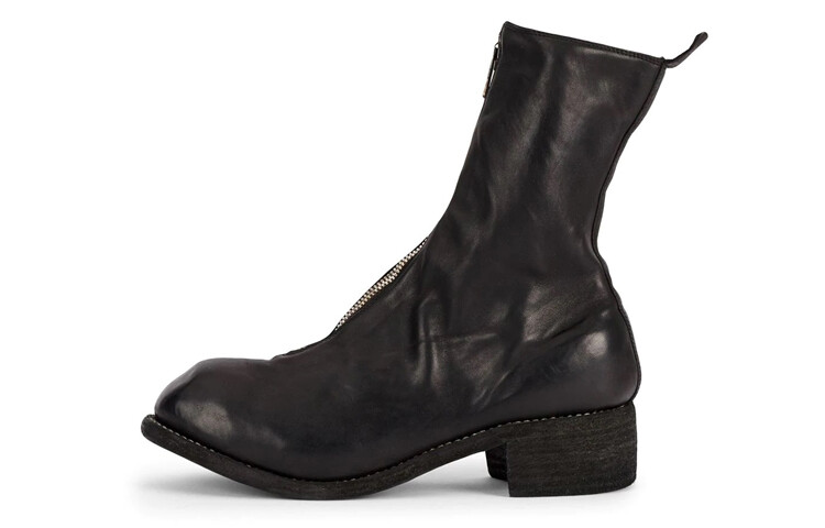 

Guidi PL2 Сапоги из конской кожи, черные