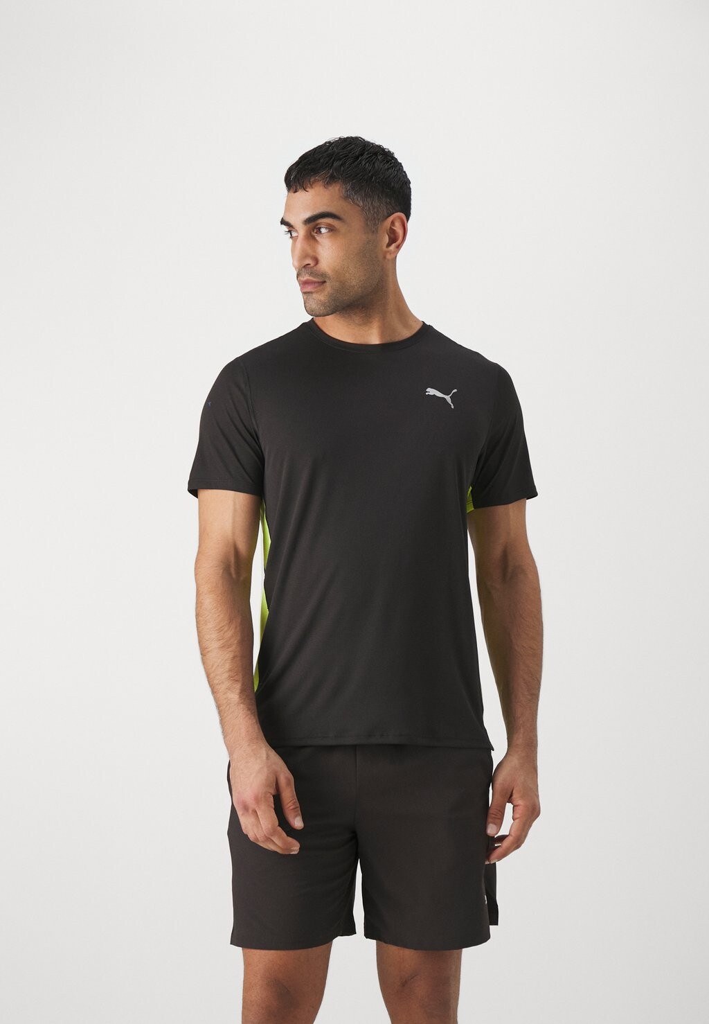 

Спортивная футболка Run Favorite Velocity Tee Puma, цвет black/lime power