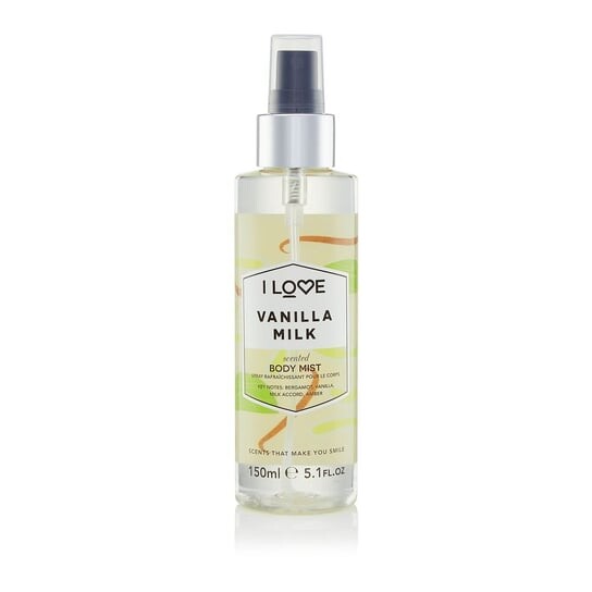

Спрей для тела с ароматом ванильного молока, 150 мл I Love, Scented Body Mist