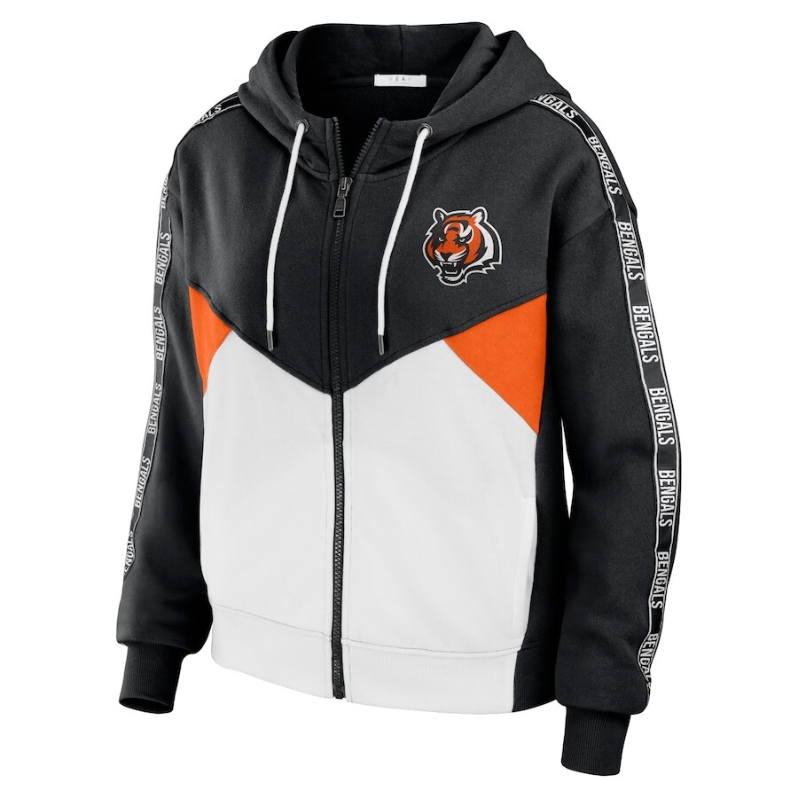 

Толстовка на молнии WEAR by Erin Andrews Cincinnati Bengals, черный