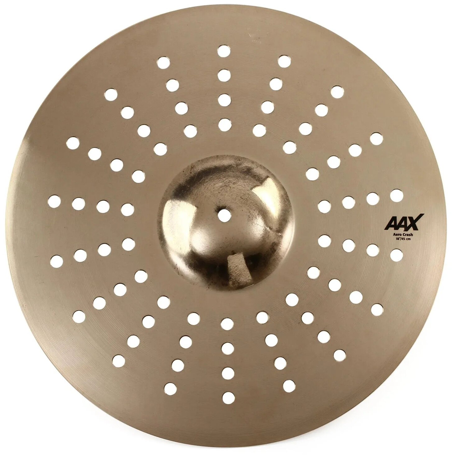

Тарелки Sabian 18 дюймов AAX Aero Crash - блестящая отделка