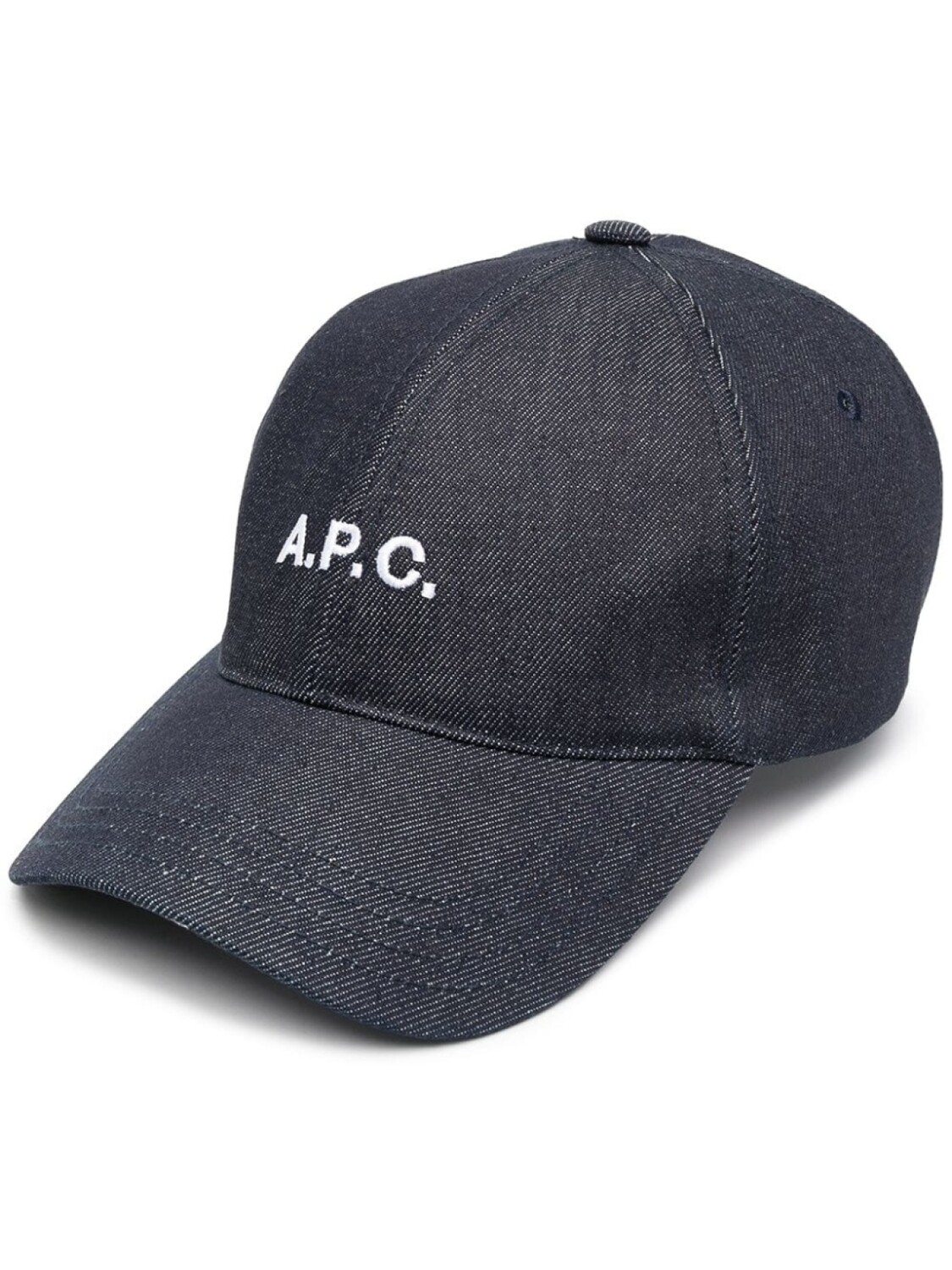 

A.P.C. джинсовая кепка с логотипом, синий