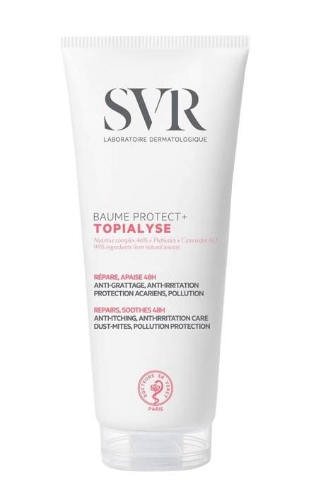 Лосьон для тела Svr Topialyse Baume Protect+, 200 мл защитный и успокаивающий бальзам для лица и тела svr baume protect 200 мл