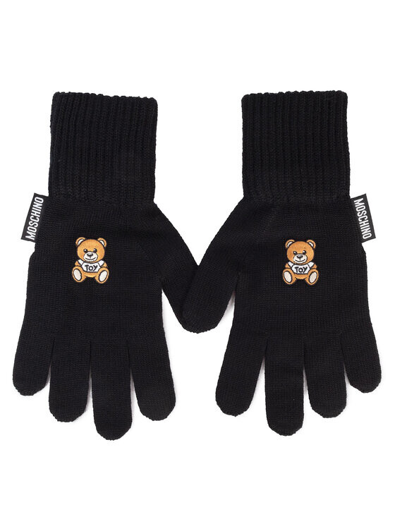 

Женские перчатки Moschino, черный