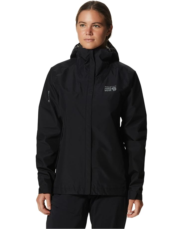 Куртка Mountain Hardwear Exposure/2 GORE-TEX Paclite, черный куртка мембранная мужская mountain hardwear exposure 2™ серый