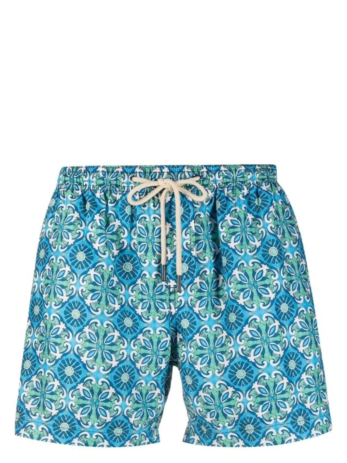 

PENINSULA SWIMWEAR плавки-шорты с геометричным принтом, синий