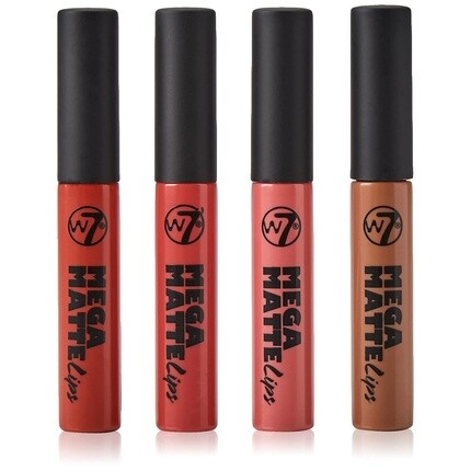 

Блеск для губ Mega Matte Lip Collection, 28 мл, W7