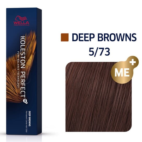 

Стойкая краска для волос 5/73 60мл Wella Koleston Perfect ME+
