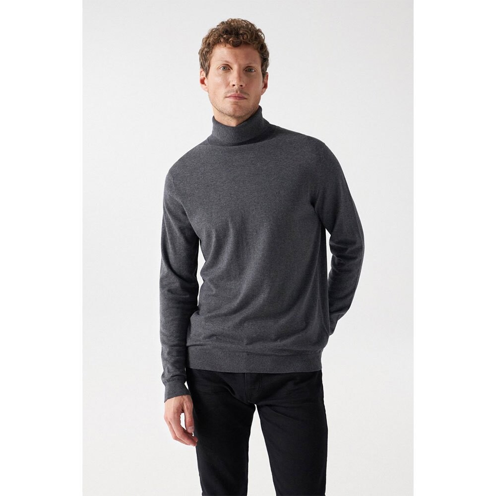 

Свитер Salsa Jeans 21007015 High Neck, серый