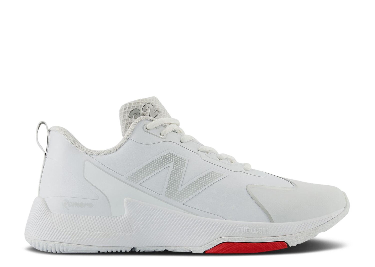 

Кроссовки New Balance Wmns Fuelcell Romero Duo Trainer 'White Silver Metallic', белый