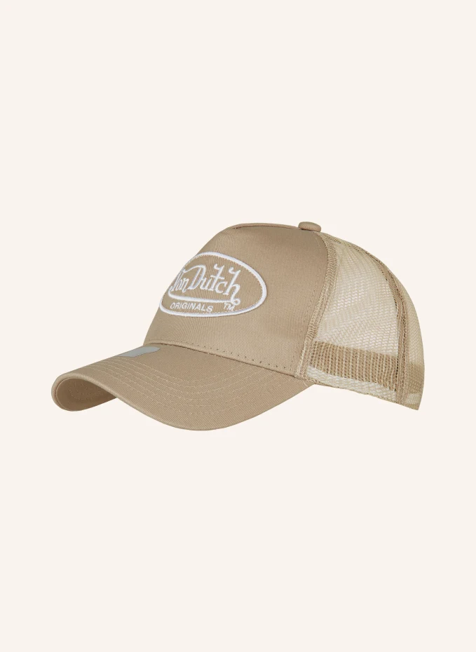

Кепка trucker boston Von Dutch, бежевый
