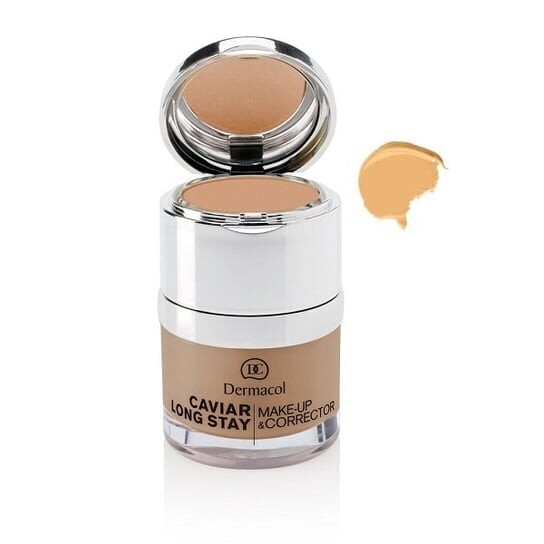 

Тональный крем для лица с консилером 1,5 Sand, 30 мл Dermacol, Caviar Long Stay