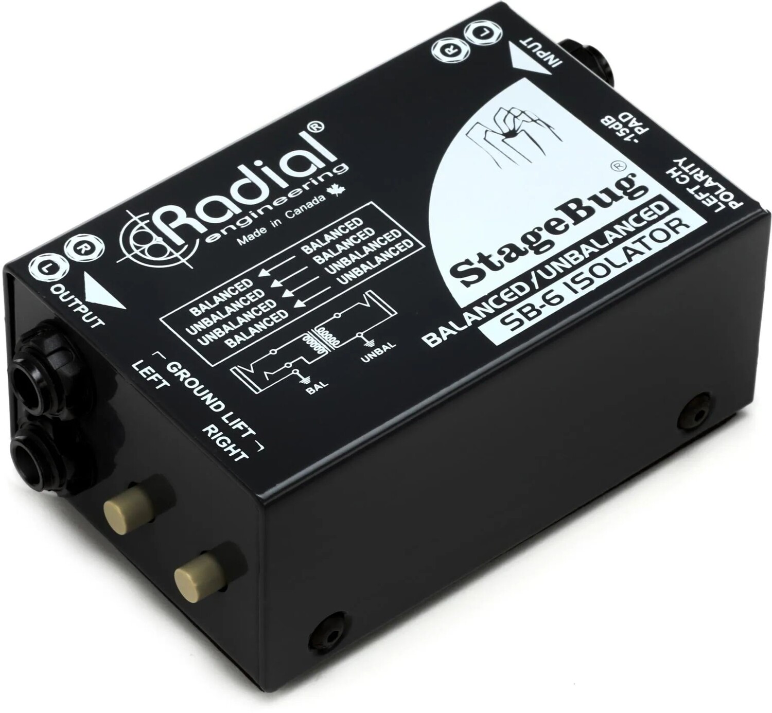 

Радиальный изолятор StageBug SB-6 2-канальный изолятор линии