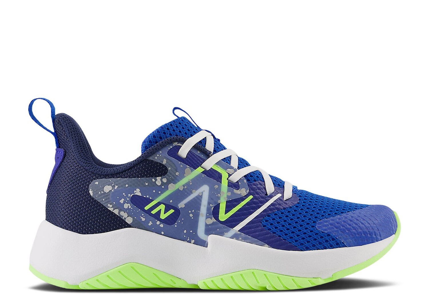 

Кроссовки New Balance Rave Run V2 Big Kid 'Team Royal Paint Splatter', синий