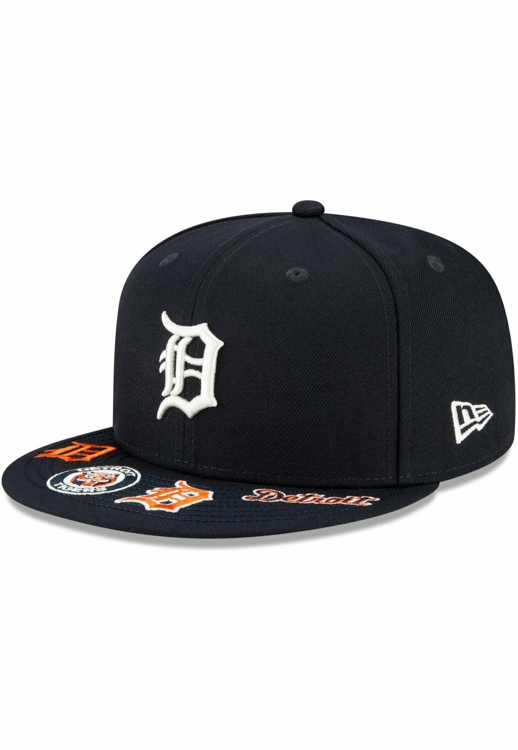 Бейсболка 59FIFTY GRAPHIC VISOR MLB TEAMS New Era, цвет detroit tigers