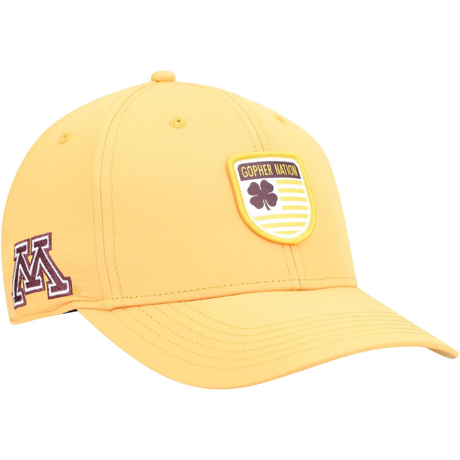 Мужская кепка Snapback Minnesota Golden Gophers Nation Shield золотого цвета