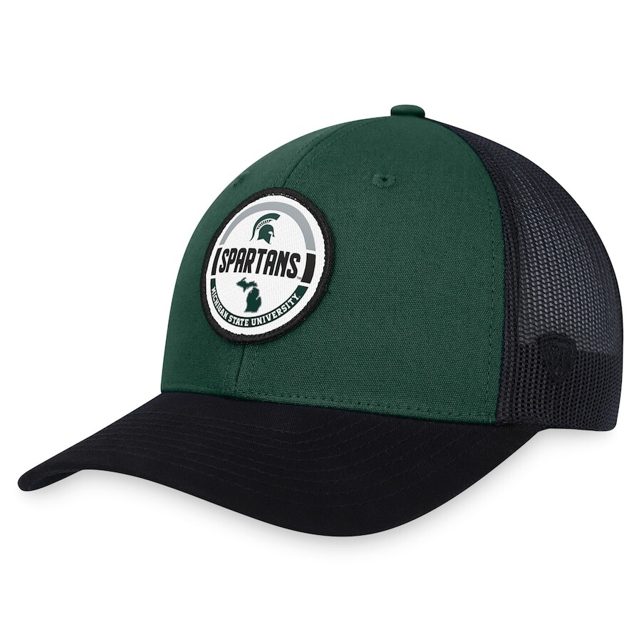 

Бейсболка Top of the World Michigan State Spartans, зеленый