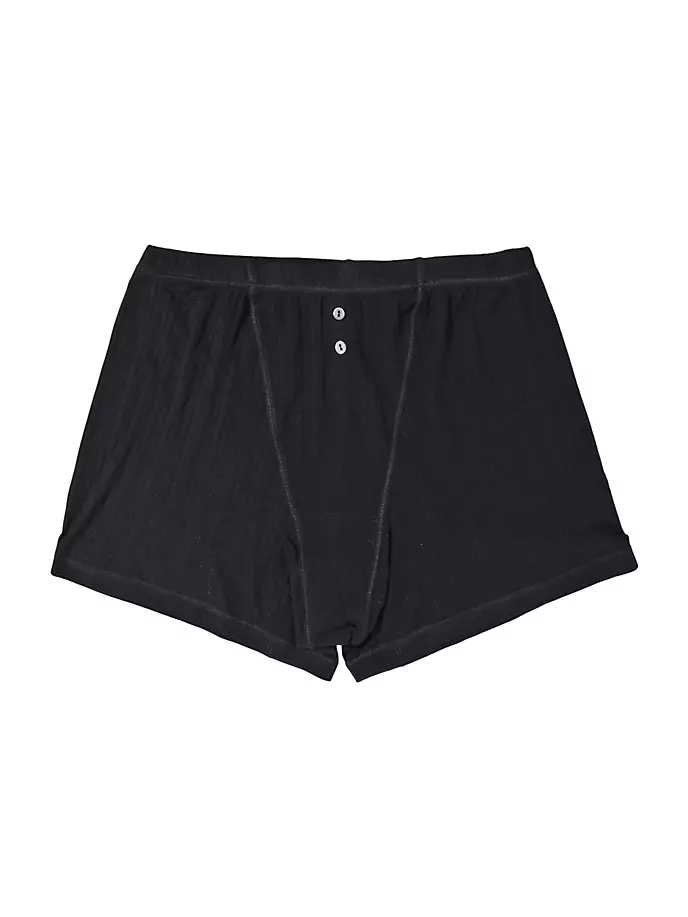 

Трусы-боксеры MicroStripe Hanky Panky, черный