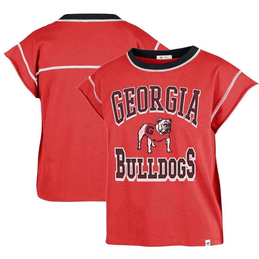 

Топ 47 Georgia Bulldogs, красный