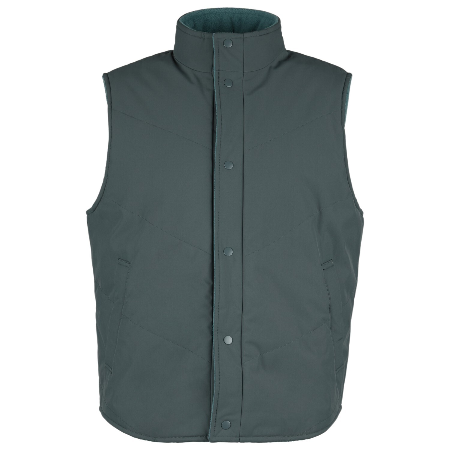 

Жилет из синтетического волокна Tentree M Nimbus Reversible Vest, цвет Urban Green/Silver Pine
