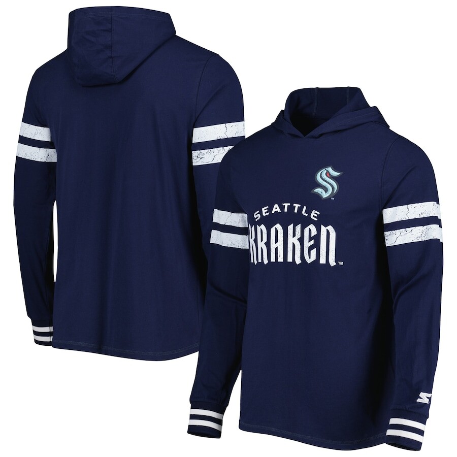 

Футболка с длинным рукавом Starter Seattle Kraken, нави