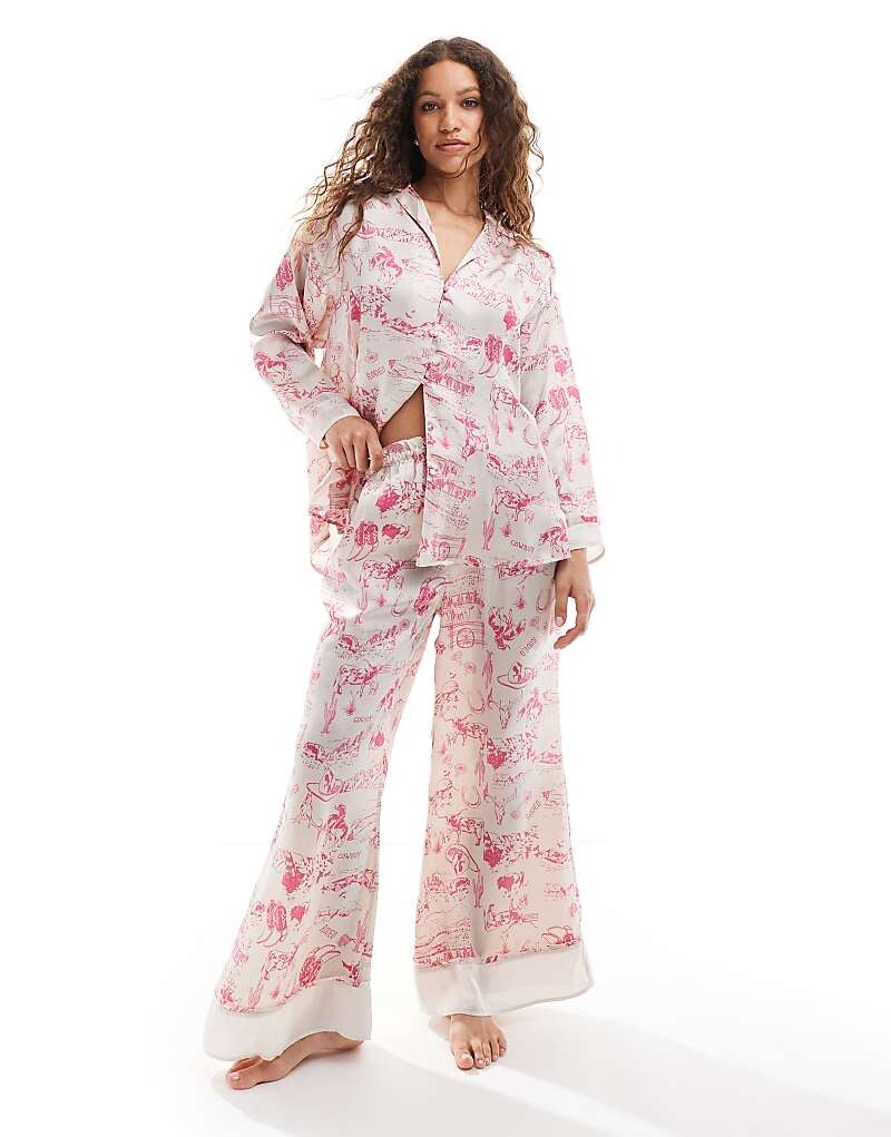 

Free People – Пижама с розой Western-Printmuster