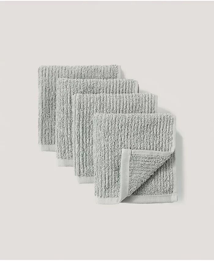 

Салфетки Spa Rib из органического хлопка, 4 шт Pact, зеленый