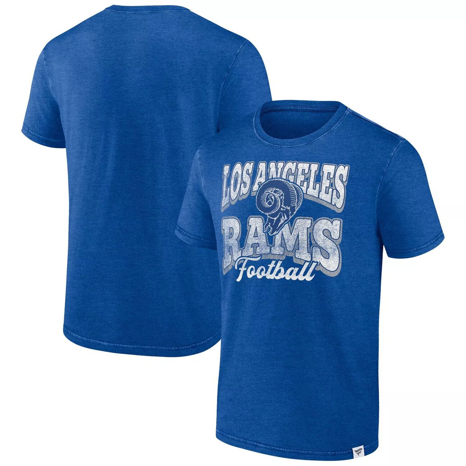 

Мужская футболка Fanatics с логотипом Heather Royal Los Angeles Rams Force Out