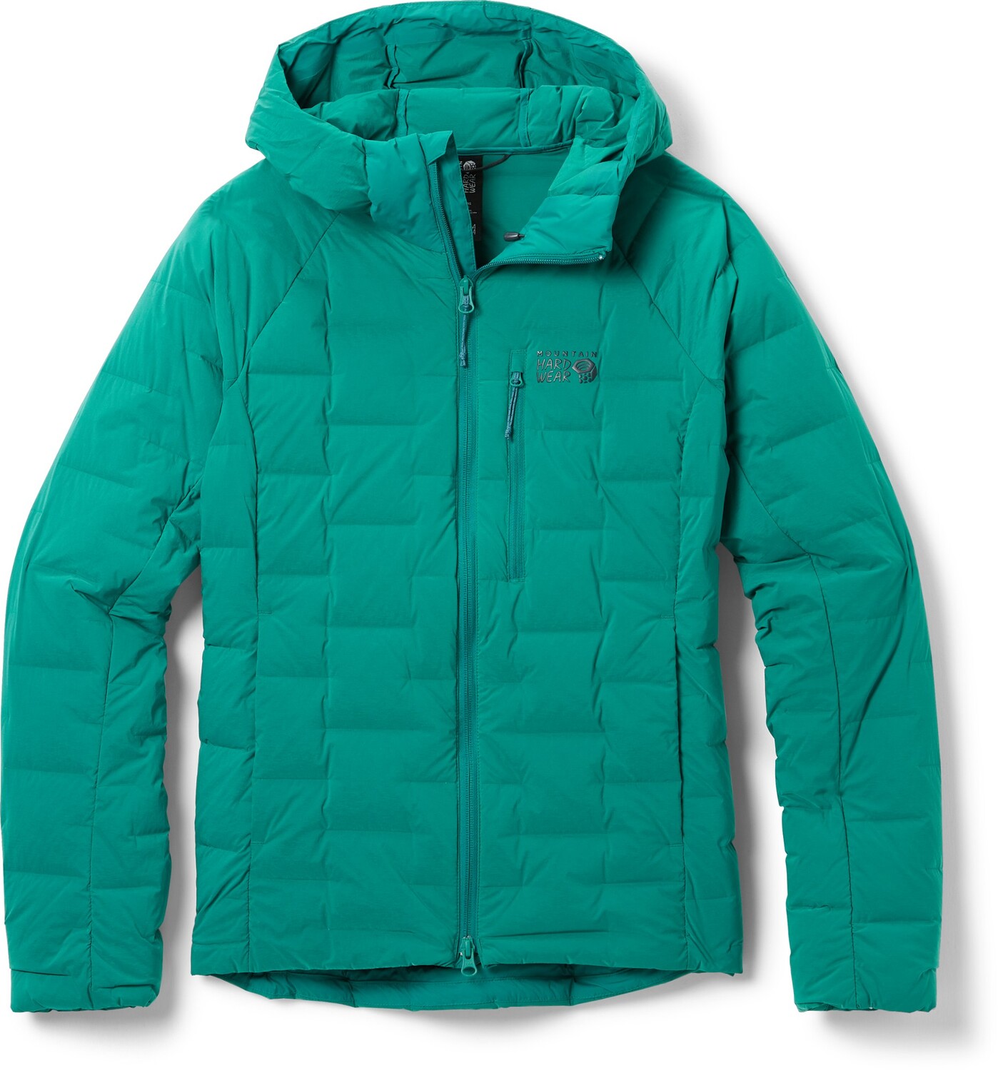 

Толстовка с капюшоном Stretchdown - Женская Mountain Hardwear, зеленый