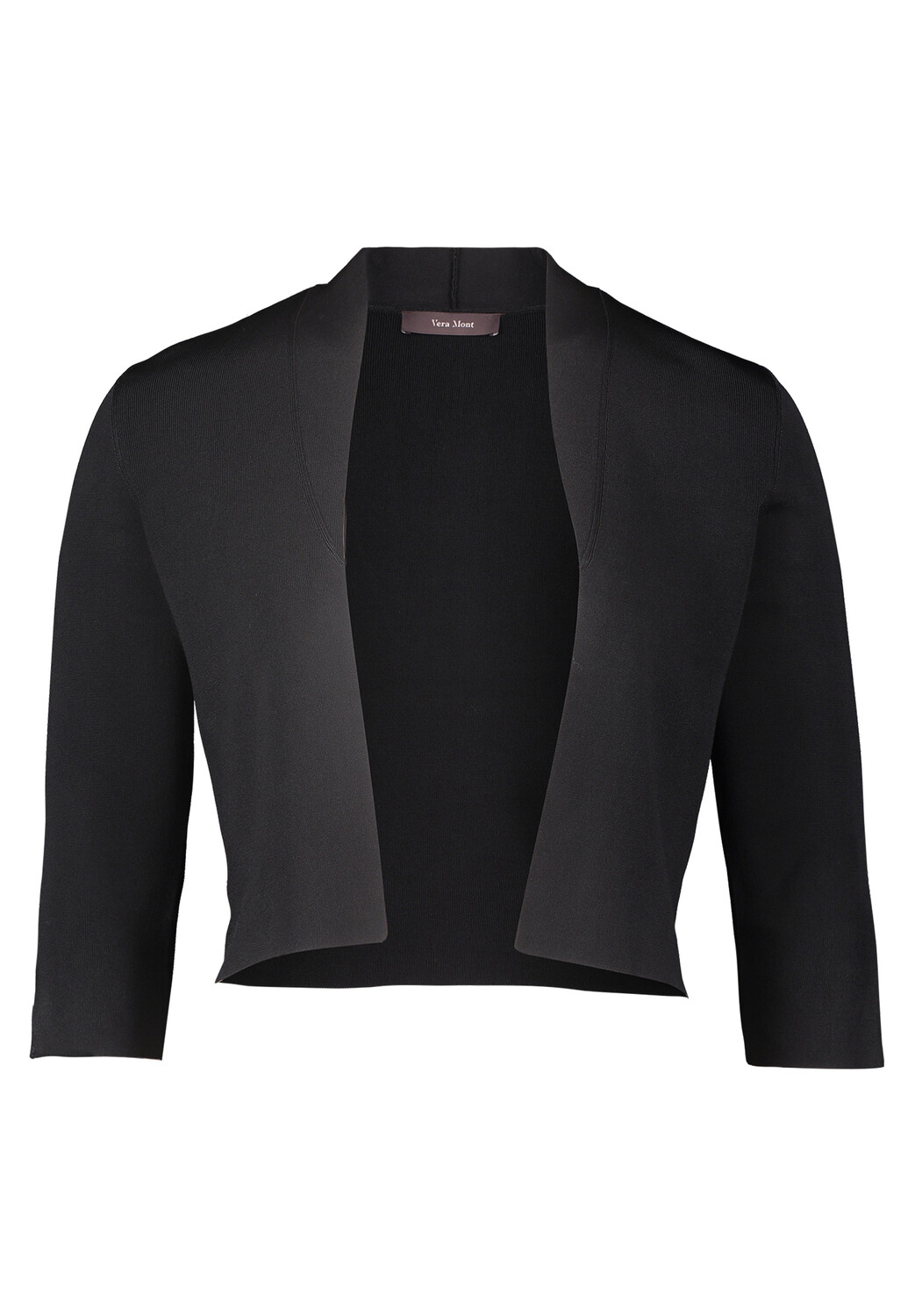 

Кардиган Vera Mont Strickbolero unifarben, черный
