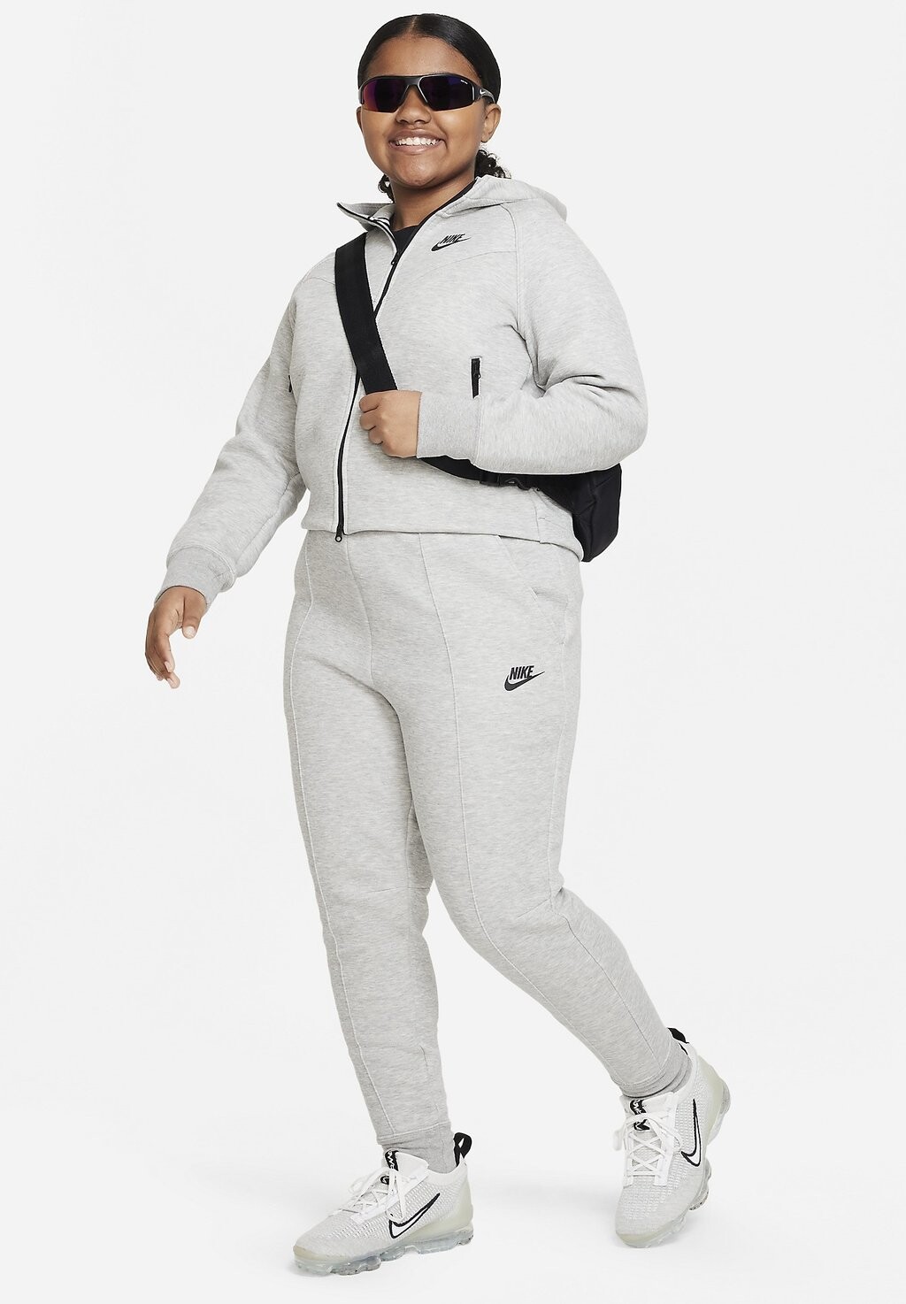 

Толстовка на молнии Nike, темно-серый вереск черный черный