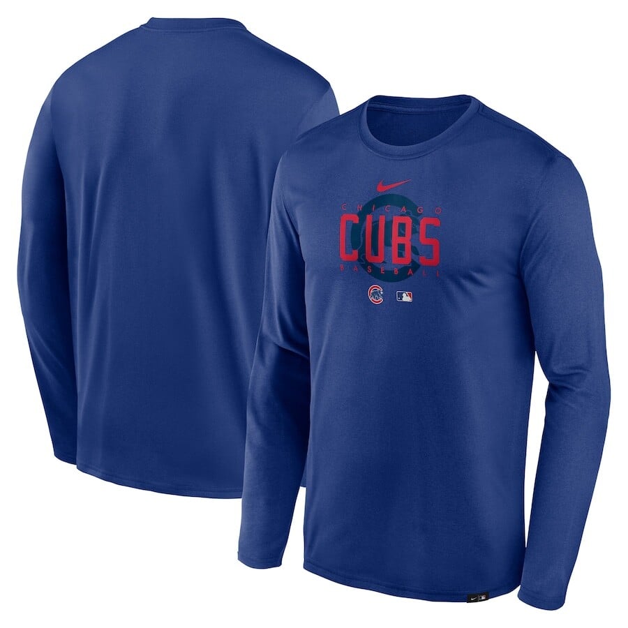 

Футболка с длинным рукавом Nike Chicago Cubs, роял