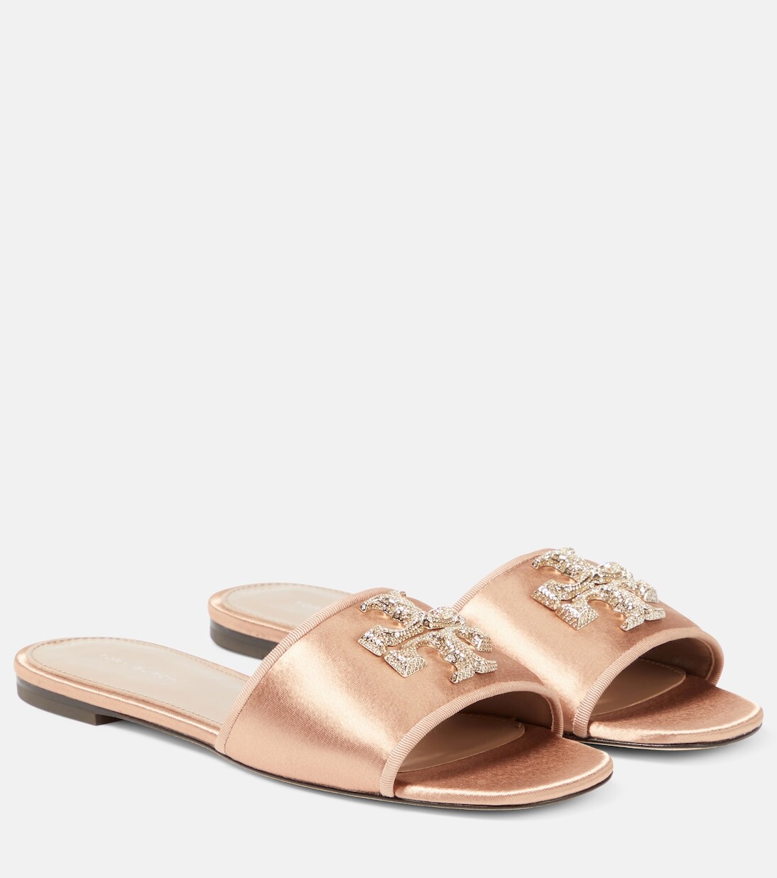 

Шлепанцы miller с кристаллами Tory Burch, фиолетовый