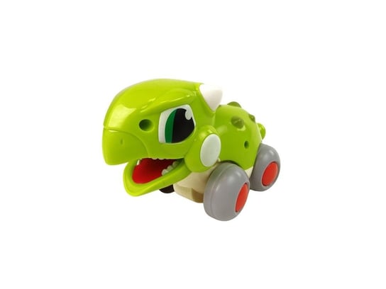 цена Динозавр на колесах зеленый Lean Toys