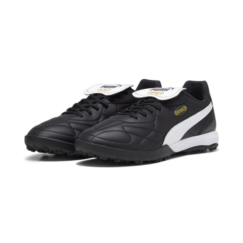 

KING TOP TT Футбольные бутсы мужские PUMA Черный Белый Золотой