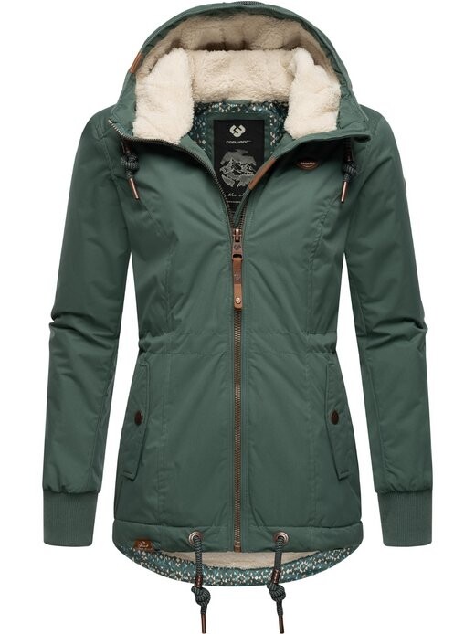 

Зимняя куртка им данка Ragwear, зеленый