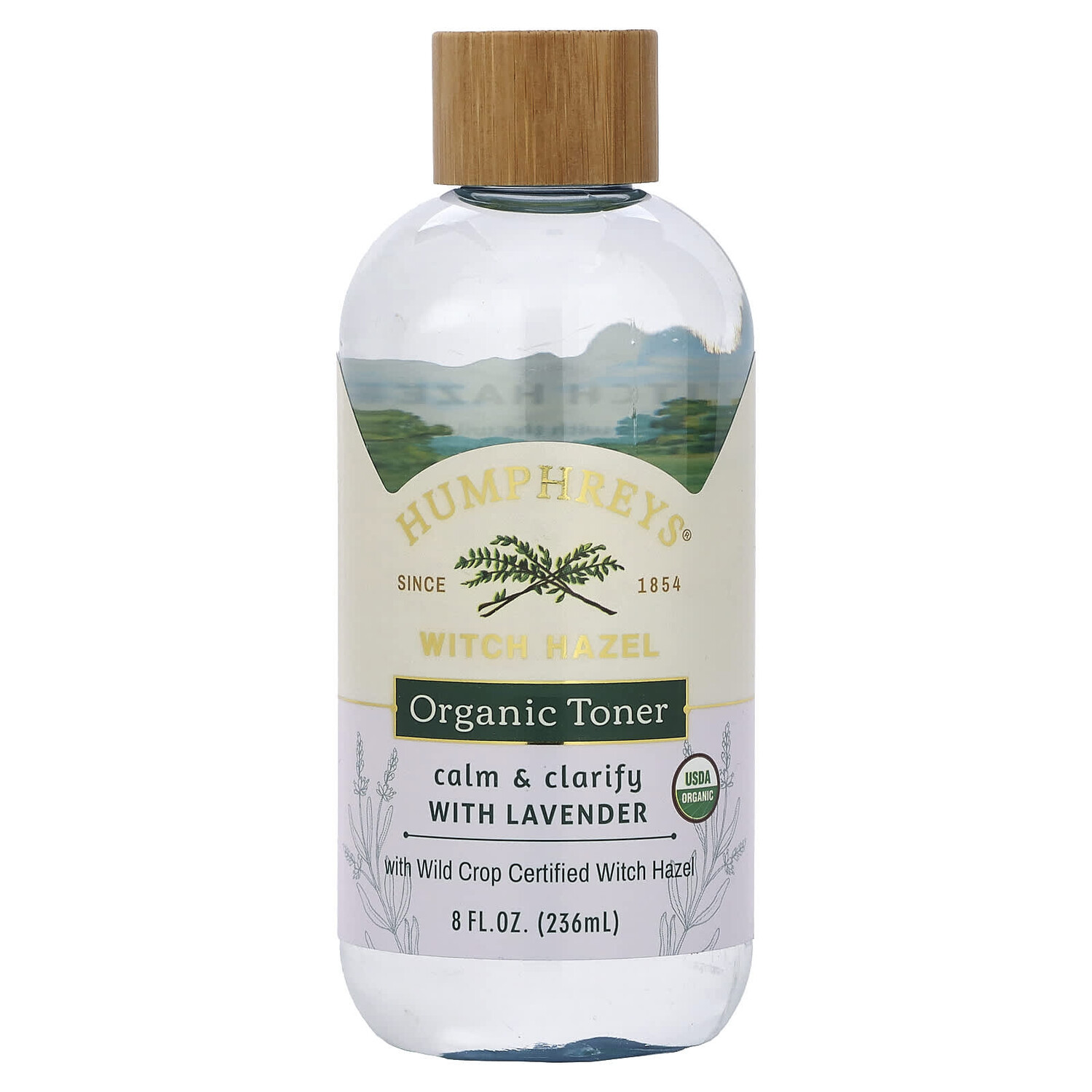 

Witch Hazel, органический тоник с лавандой, успокаивающий и очищающий, 236 мл (8 жидк. Унций), Humphreys