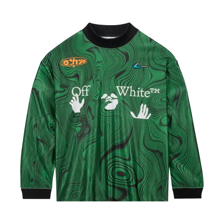 Nike x Off White All Over Print Kelly Green White CDEK.Shopping