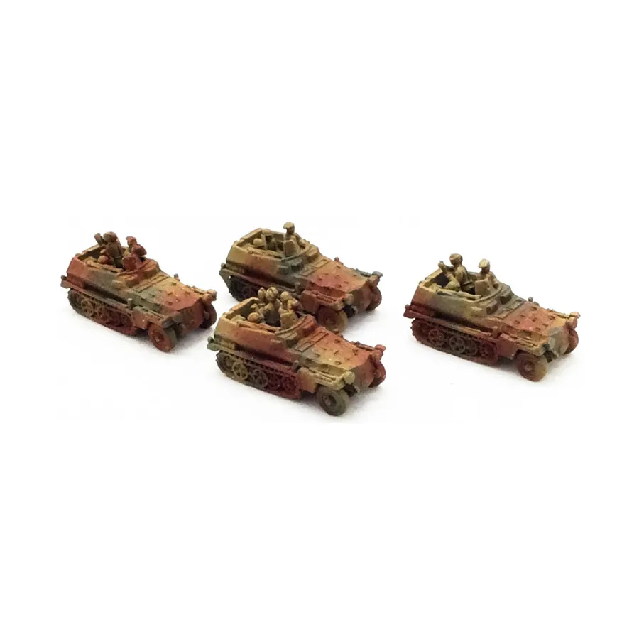 

Sd Kfz 250 Коллекция №3, WWII Micro Armour - Germany - Loose Miniatures (1:285)